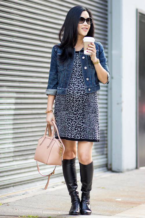 French Connection leopard dress