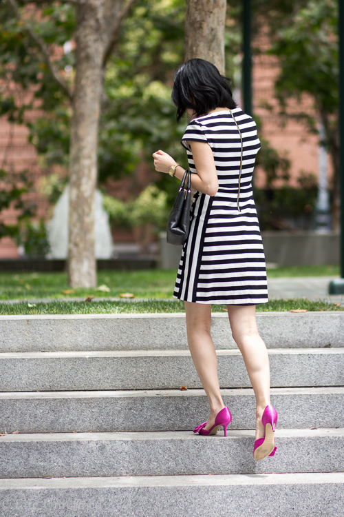 Striped Zara dress-2